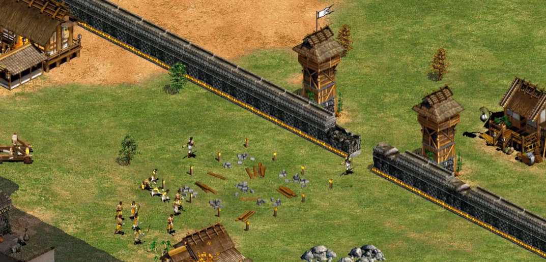 帝国时代2怎么强制攻击建筑