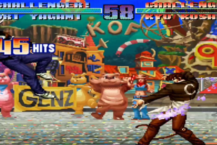 拳皇97八神跑抓怎么不放波