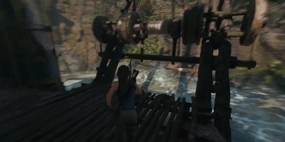 古墓丽影桥怎么过去