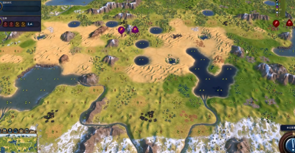 文明6新手选什么地图