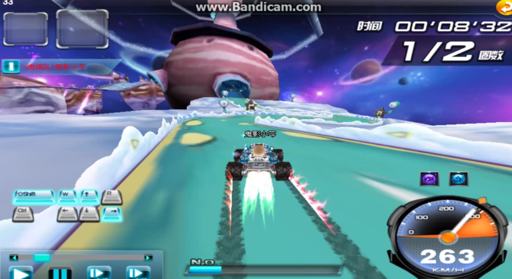 qq飞车怎么拉车头快速出弯的