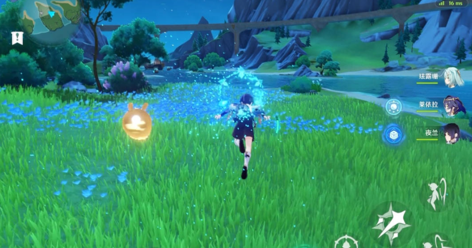 原神手游角色怎么快速奔跑