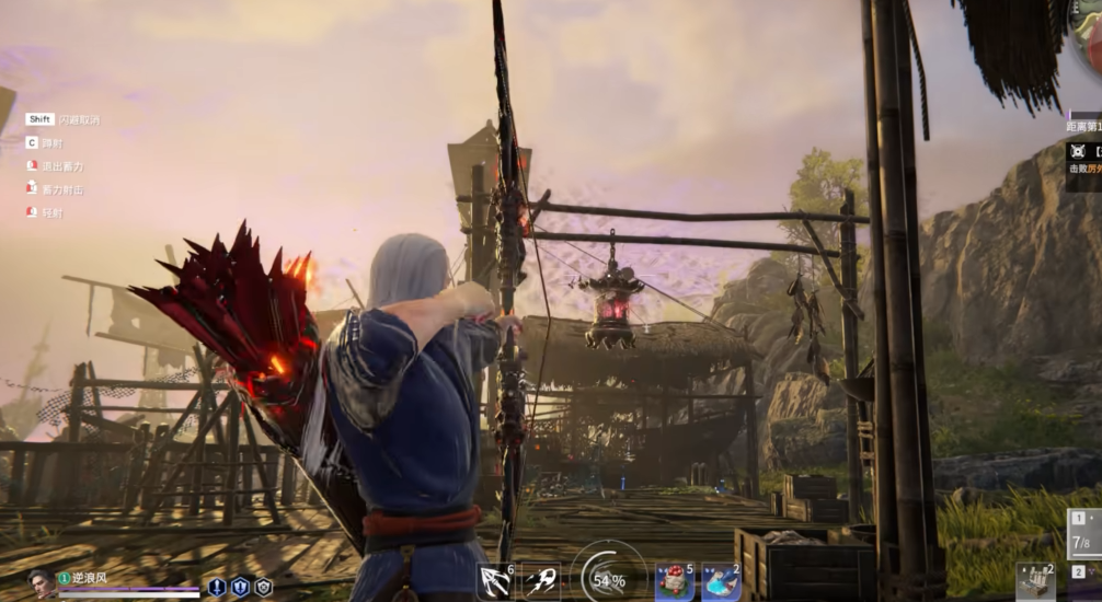 永劫无间落日寺灯笼在哪