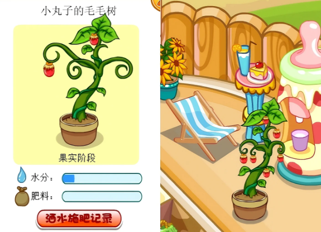 摩尔庄园怎么培养毛毛树