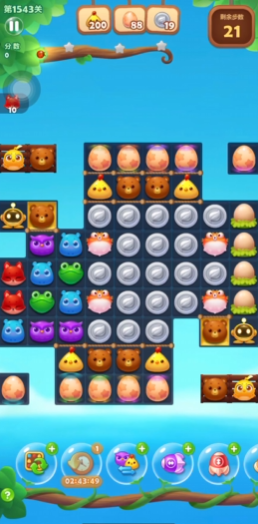 开心消消乐怎么过1543关