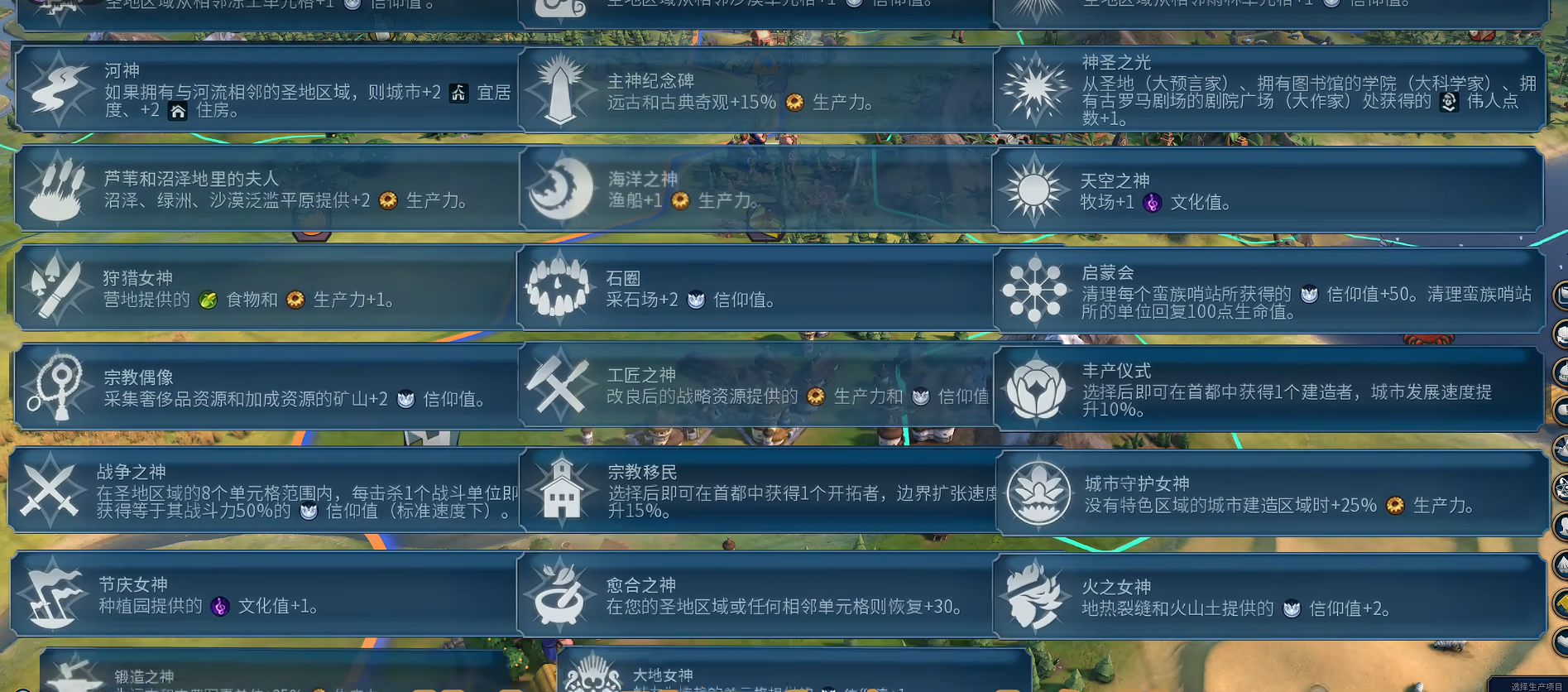 文明6万神殿选什么好中国