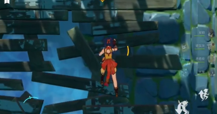 原神远古的馈赠墙怎么上去