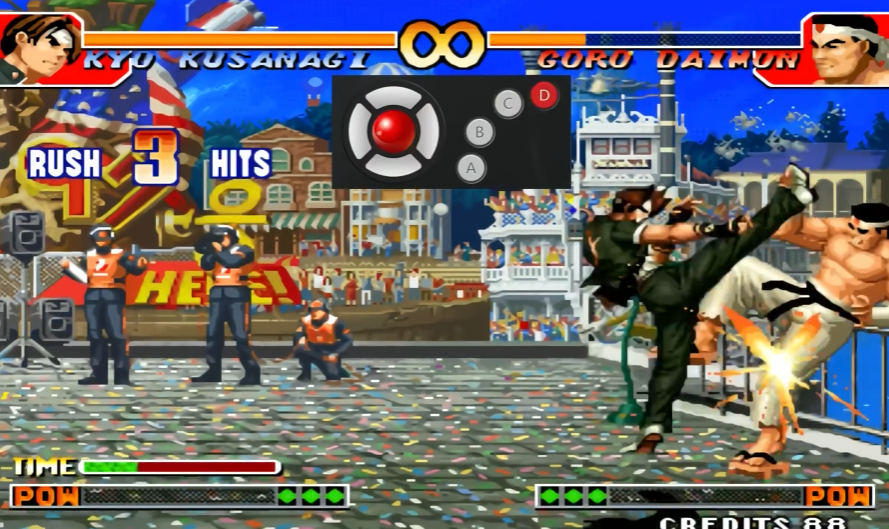 拳皇97草稚京大招怎么放