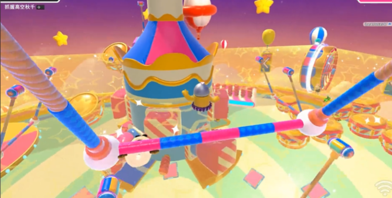 糖豆人怎么抓空中秋千