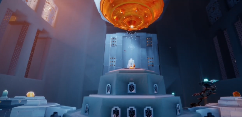 光遇神庙天上那个先祖怎么找到