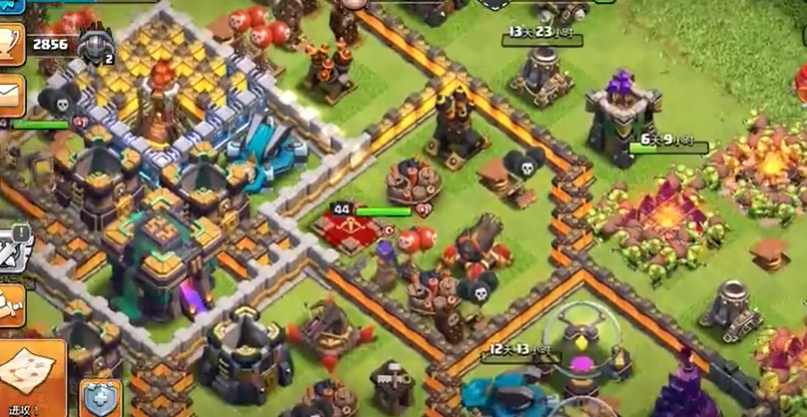 部落冲突如何上阵建筑