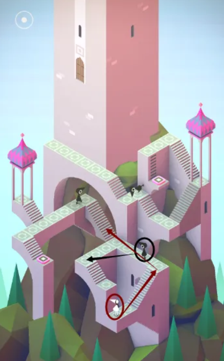 纪念碑谷一第五关怎么玩