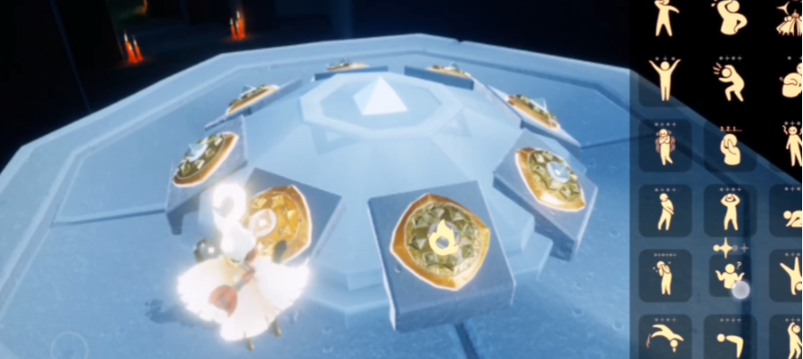 光遇云野如何解锁八人房的动作