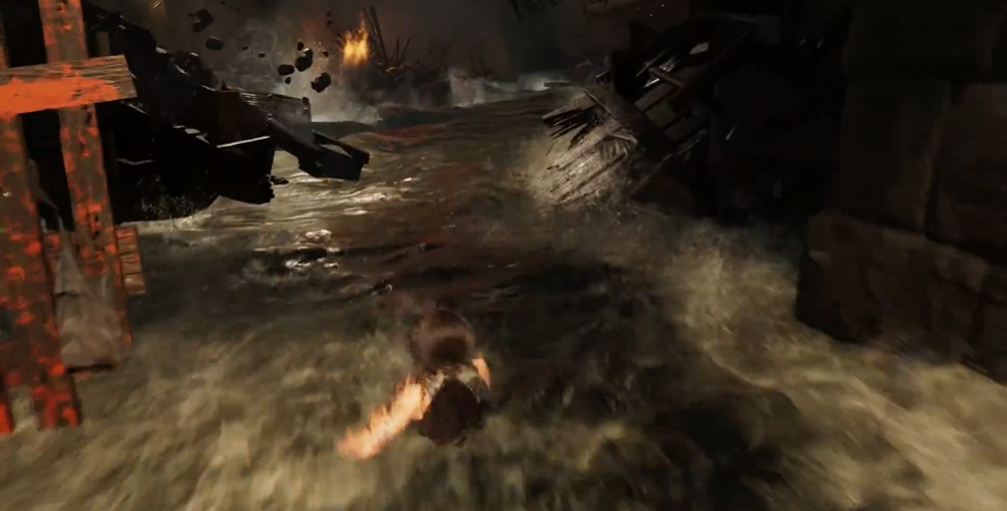 古墓丽影11洪水怎么过