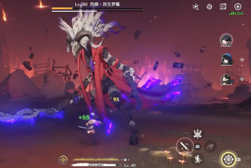 鸣潮伤痕怎么打